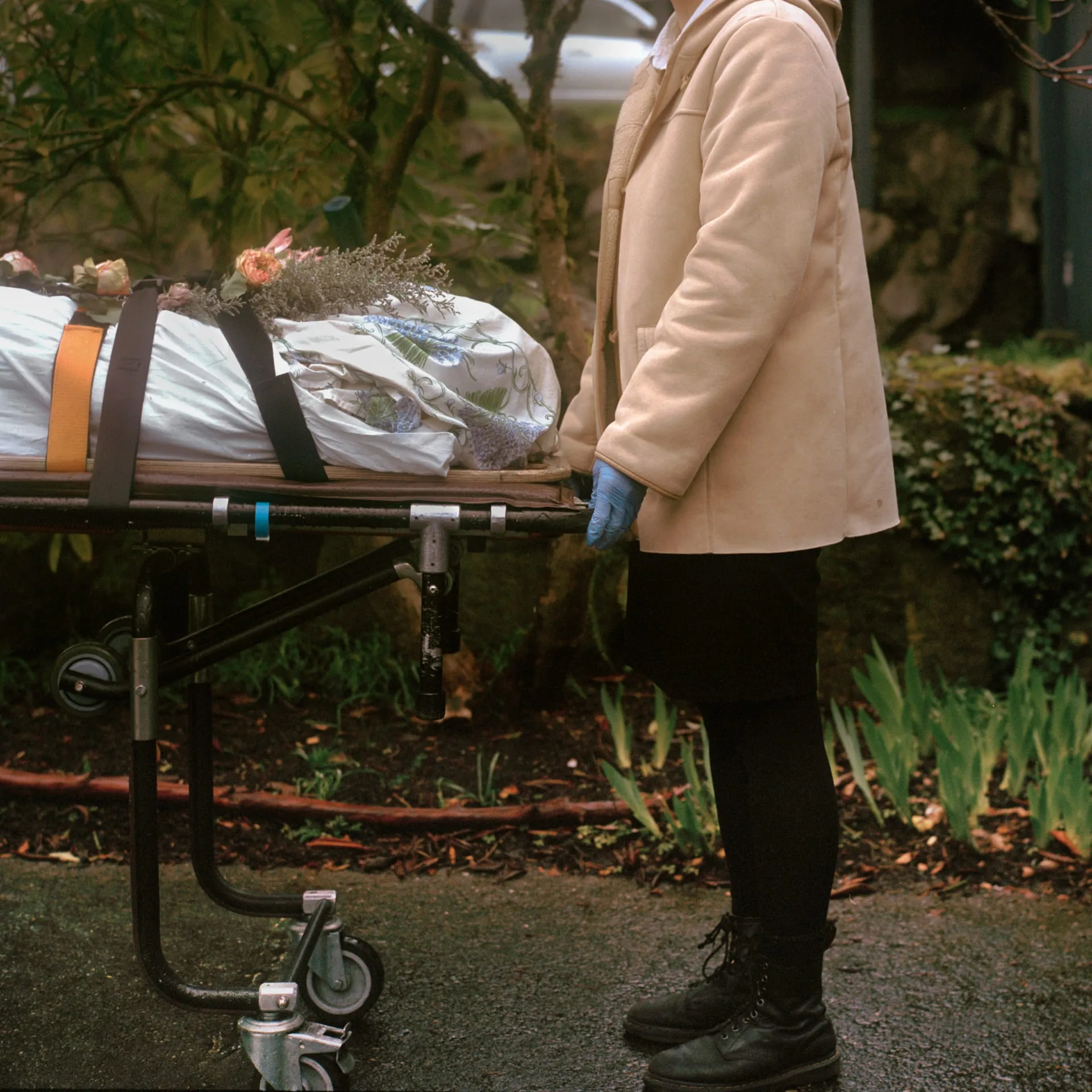 On the subject of transporting bodies, the death doula remarked, “I used to have a Corolla and I loved my little Corolla but you can’t fit a body in a Corolla.”