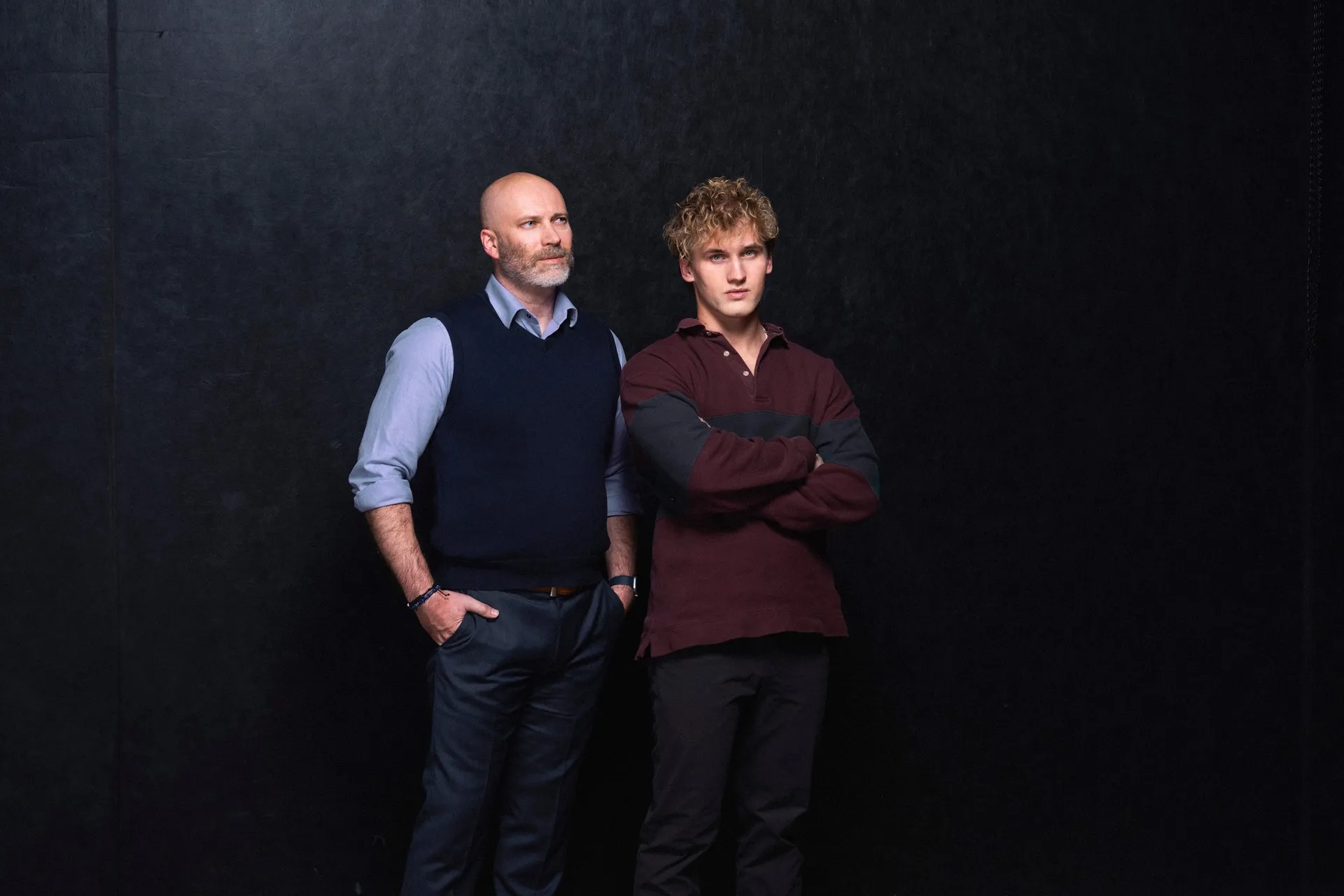 Chad Franke and his father Kevin Franke.