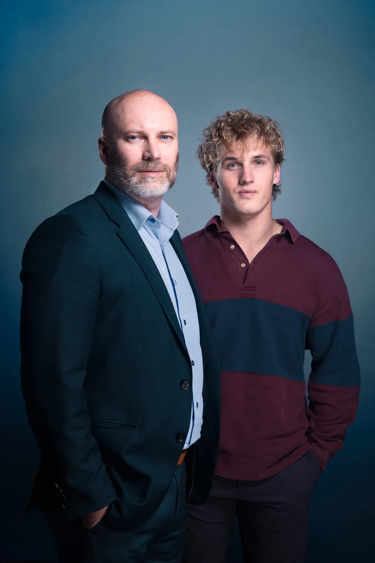 Chad Franke and his father Kevin Franke.