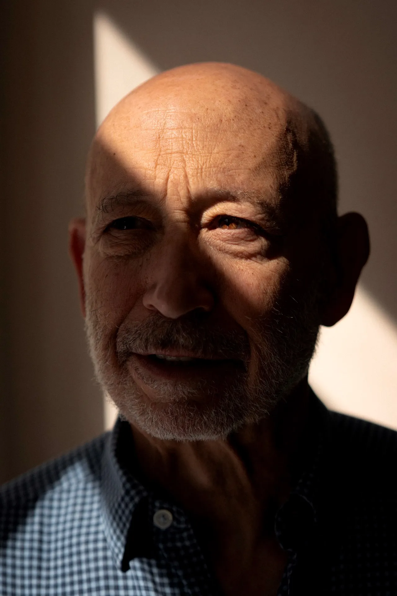 Lloyd Blankfein, former CEO of Goldman Sachs, at his home nearby Central Park.