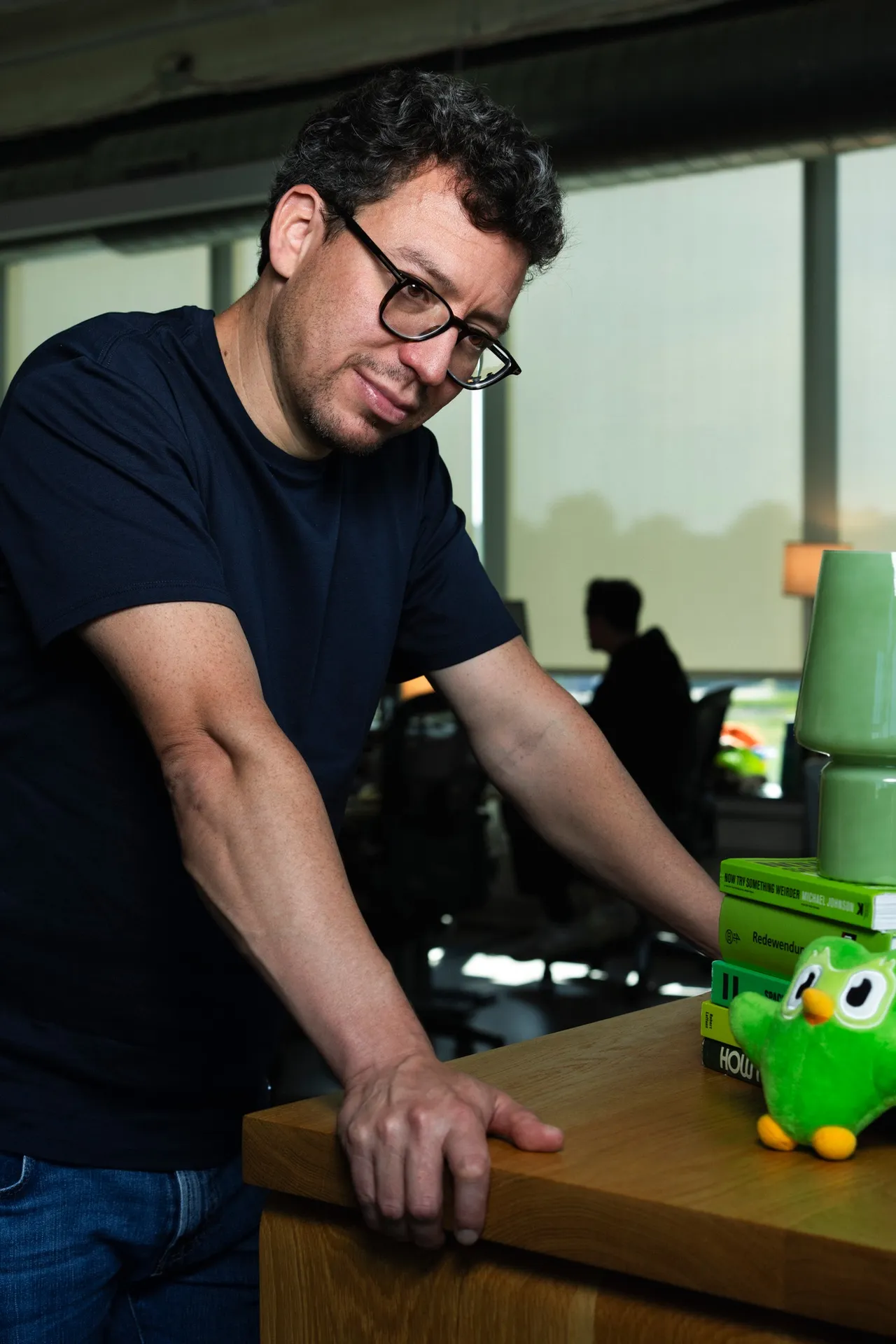 Luis Von Ahn, co-founder and chief executive of Duolingo. The company produces courses for language, math and music and most recently launched chess.