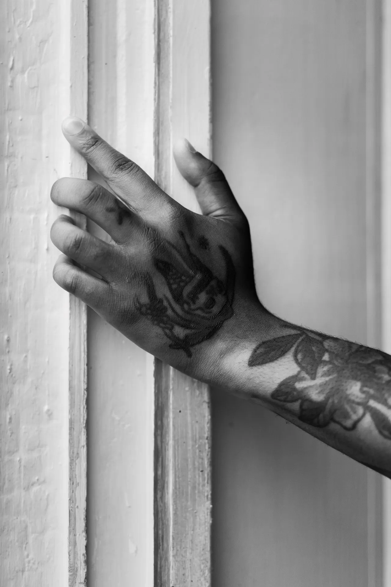 “I was working as a tattoo artist but then my teacher died.” After moving on from carpentry, Troy began to apprentice as a tattoo artist. He loved the work until his friend and teacher suddenly died. Now he only tattoos friends on special occasions.